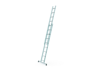 Dvoudílný výsuvný žebřík