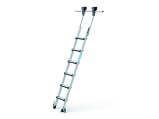 Pojízdný regálový žebřík Comfortstep Trec LH Pojízdný regálový žebřík Comfortstep Trec LH