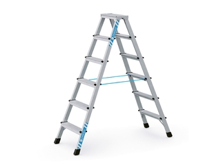 XL step B nýtovaný stojací žebřík, eloxovaný XL step B nýtovaný stojací žebřík, eloxovaný