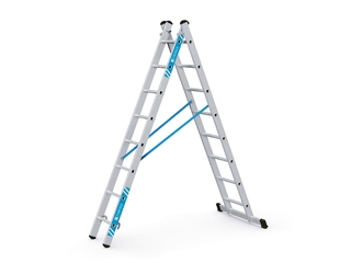Combimaster Plus X víceúčelový 2-dílný žebřík Combimaster Plus X víceúčelový 2-dílný žebřík