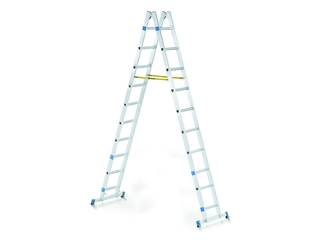 Stojací žebřík oboustranně schůdný - výprodej