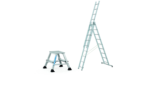 Žebříky a schůdky jako designový prvek v moderní domácnosti a dílně