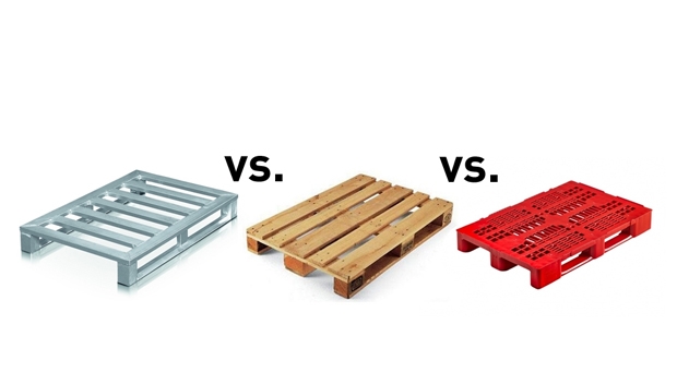 Rozdíly palet: Hliníkové vs. dřevěné vs. plastové