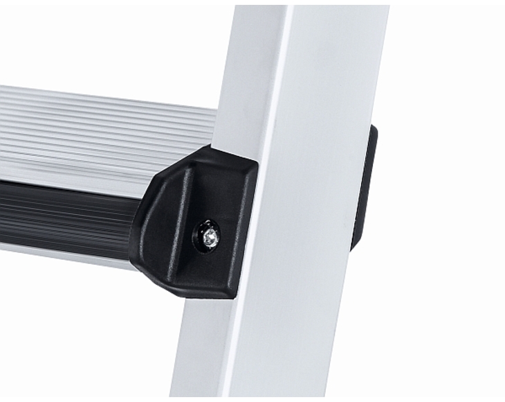 Detail pojízdného regálového žebříku Comfortstep Trec LH od Zargesu