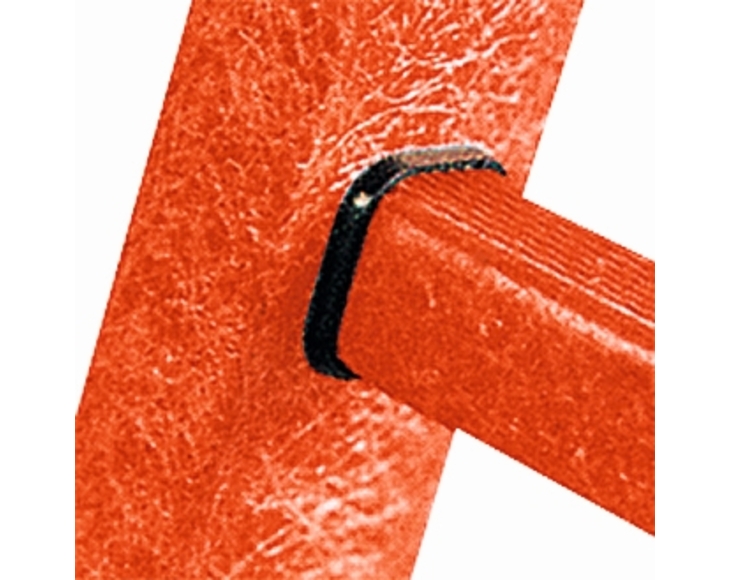 EFA B celoplastový stojací žebřík - detail zpracování