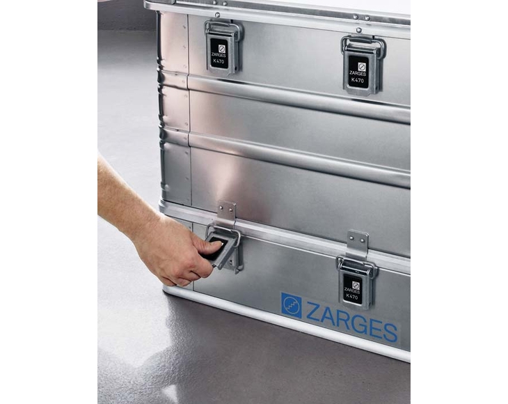 Detail bedny K470 Plus od Zargesu