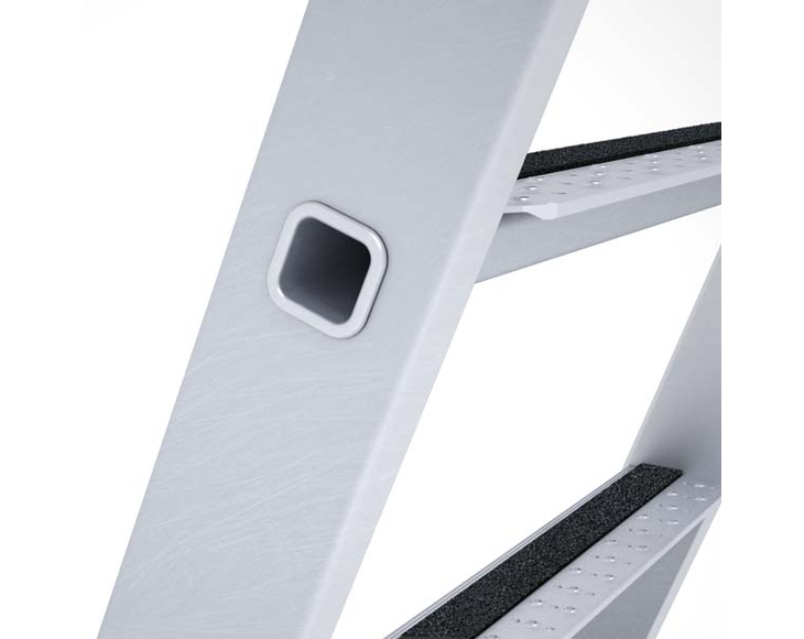 Detail stupňového žebříku R13 step S