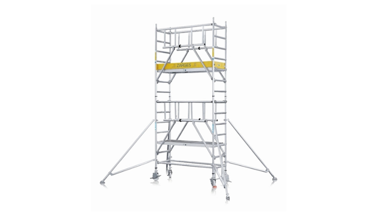 Lešení od ZARGES – profesionální hliníkové lešení pro stabilní a bezpečnou práci ve výškách